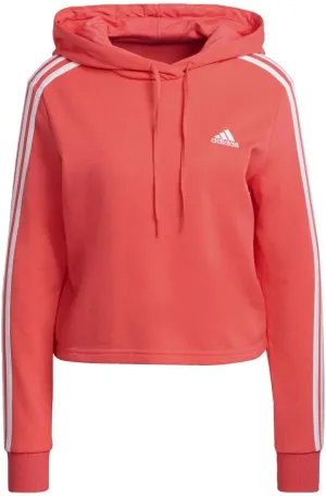 adidas Women's Essentials 3-Stripes Cropped Hoodie
