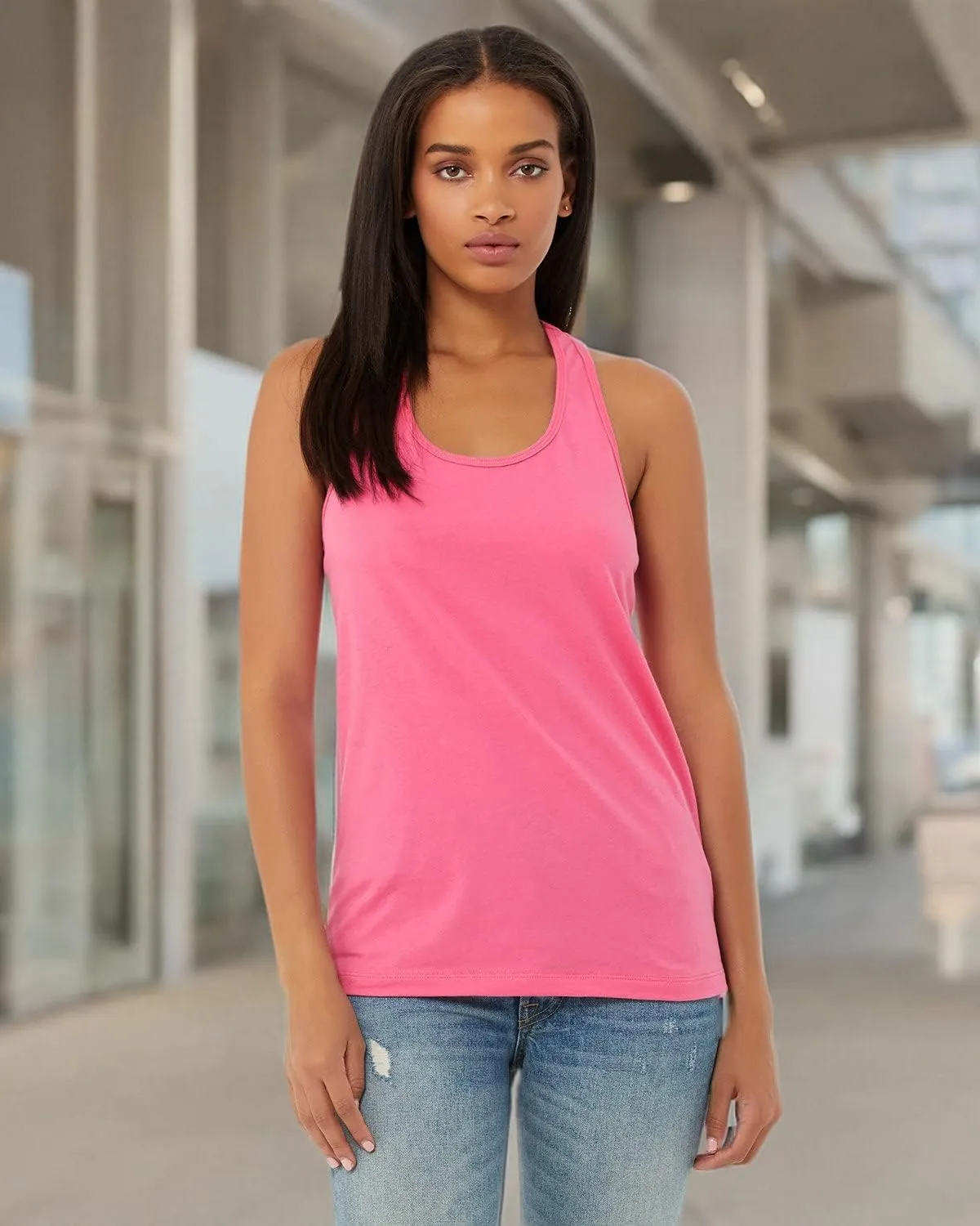 Bella Canvas 6008 Women's Jersey Racerback Tank