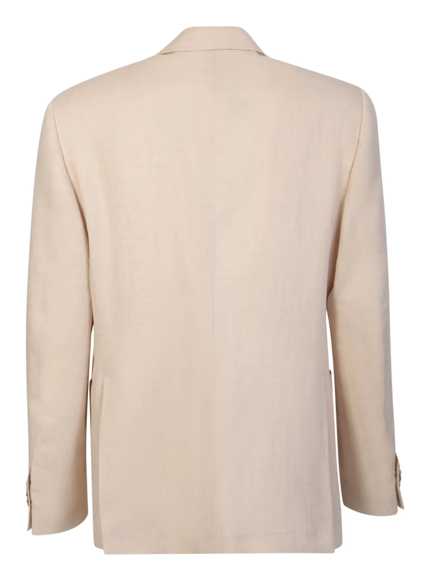 Biege single-breasted jacket
