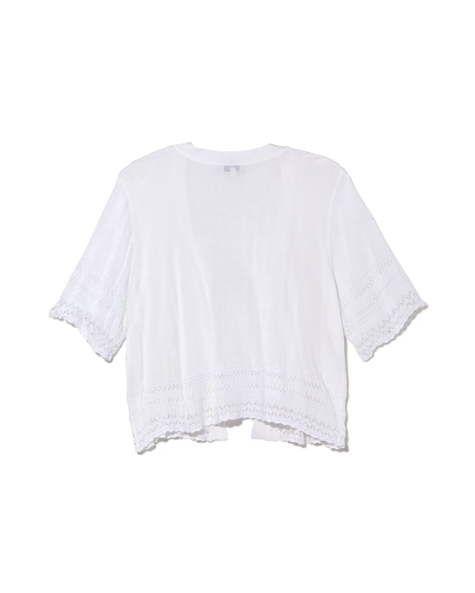 Blyth Knit Dress Shrug | White