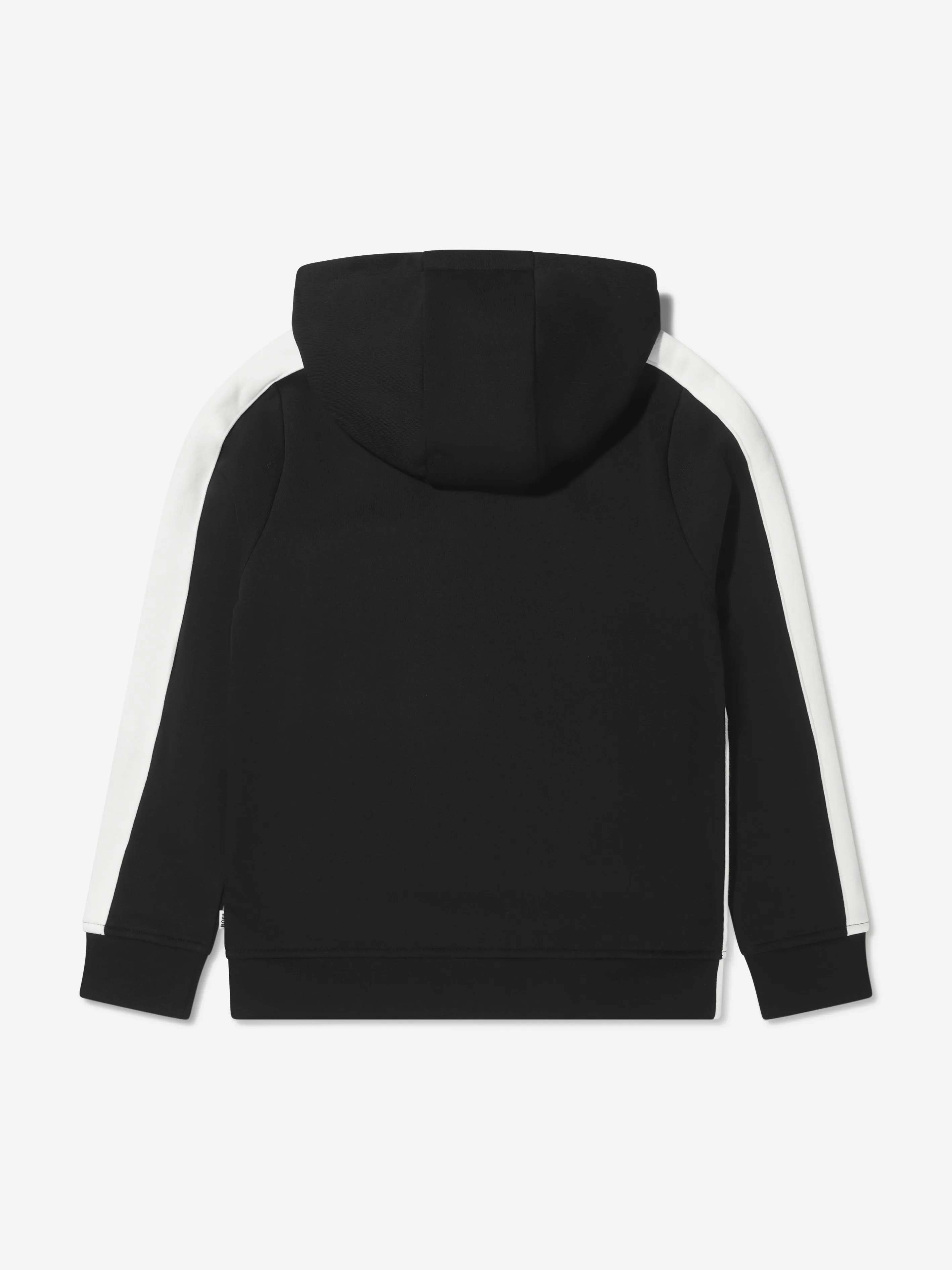 BOSS Boys Logo Print Zip Up Top