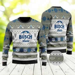 Busch Latte Ugly Sweater