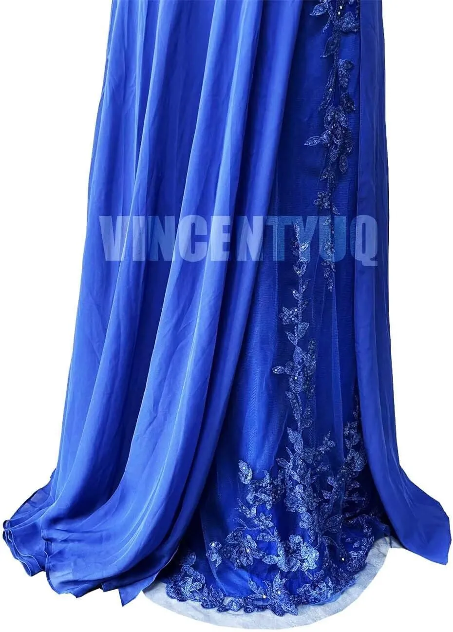 Elegant 3/4 Long Sleeve Mother of The Bride Dresses for Son's Wedding with Sequins Formal Dresses for Mom HD106