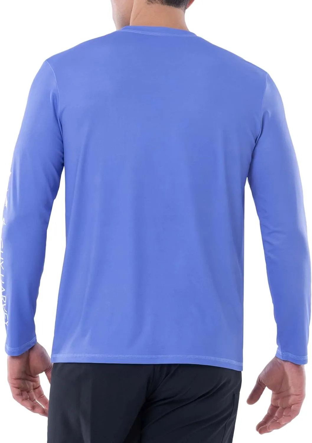 Guy Harvey Men's Long Sleeve Performance T-Shirt with UPF 30  Sun Protection