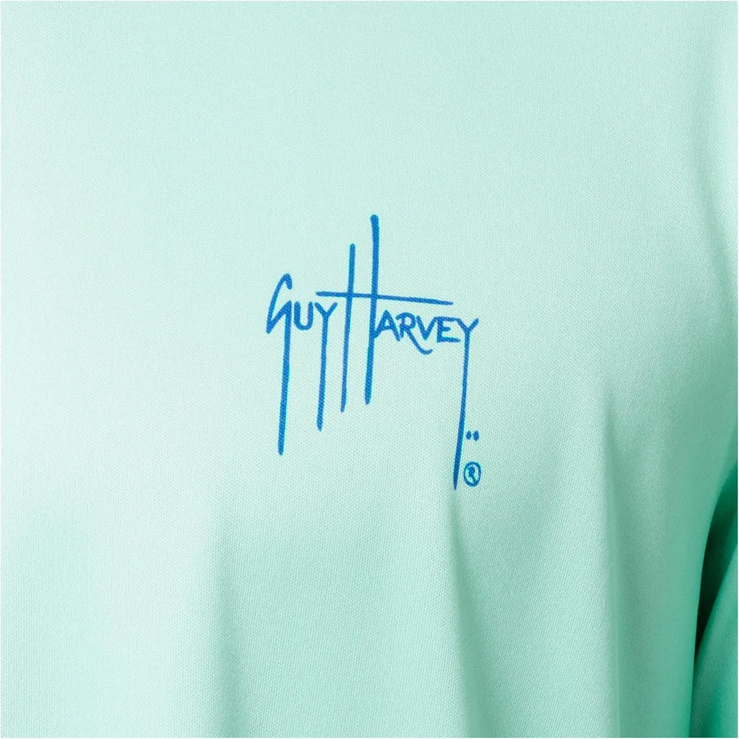 Guy Harvey Men's Short Sleeve Performance T-Shirt with UPF 30  Sun Protection