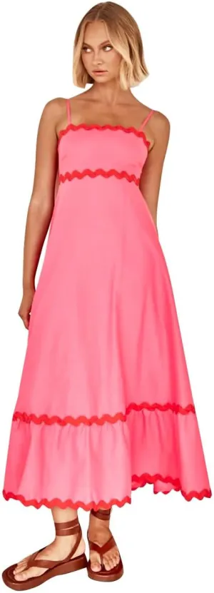IDOPIP Womens Summer Casual Dress Spaghetti Maxi Dress Elegant Empire Waist Long Dress Beach Trendy Weeding Guest Outfit