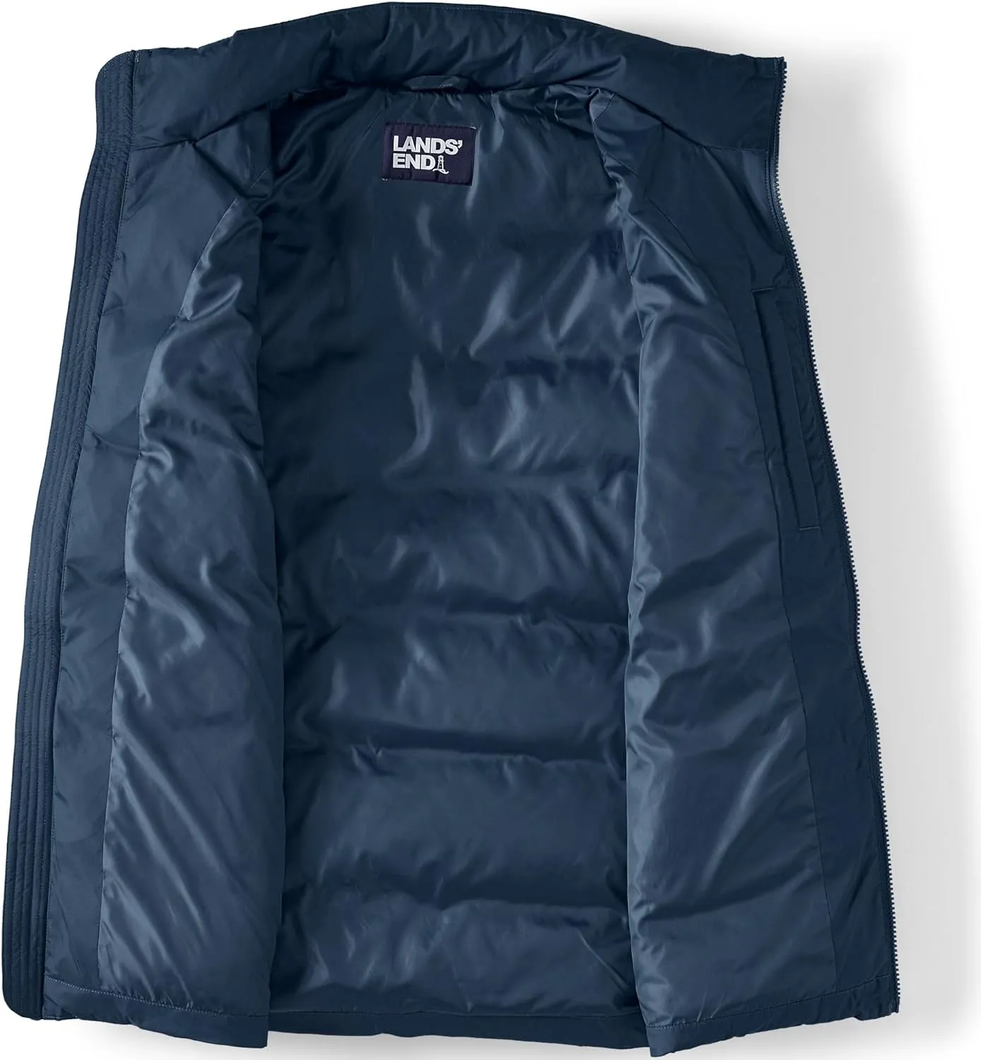 Lands' End Men's Wide Channel 600 Down Puffer Jacket
