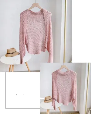Lightweight Open Knit Cardigan-SHW2202