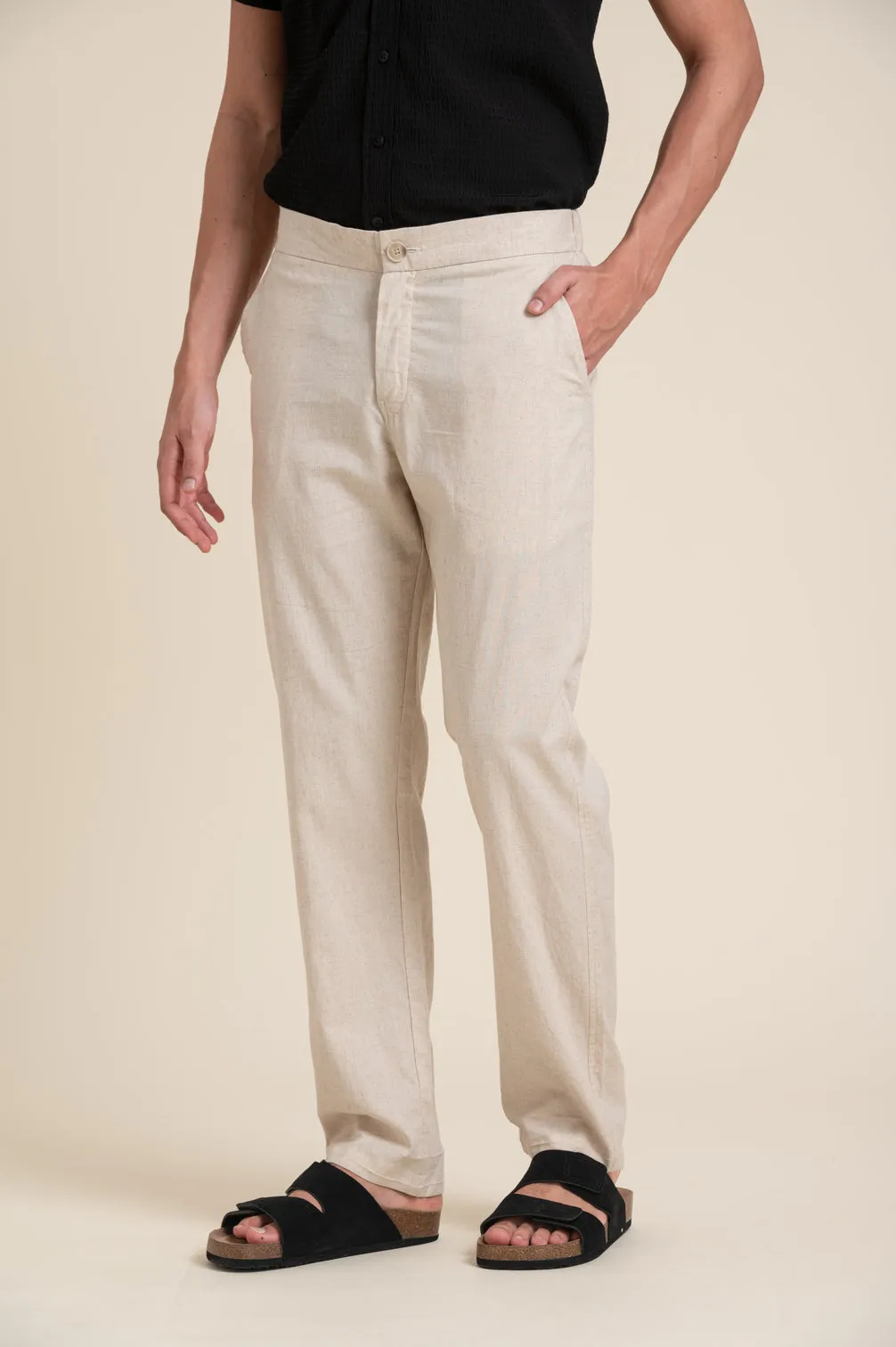 LINEN TROUSER