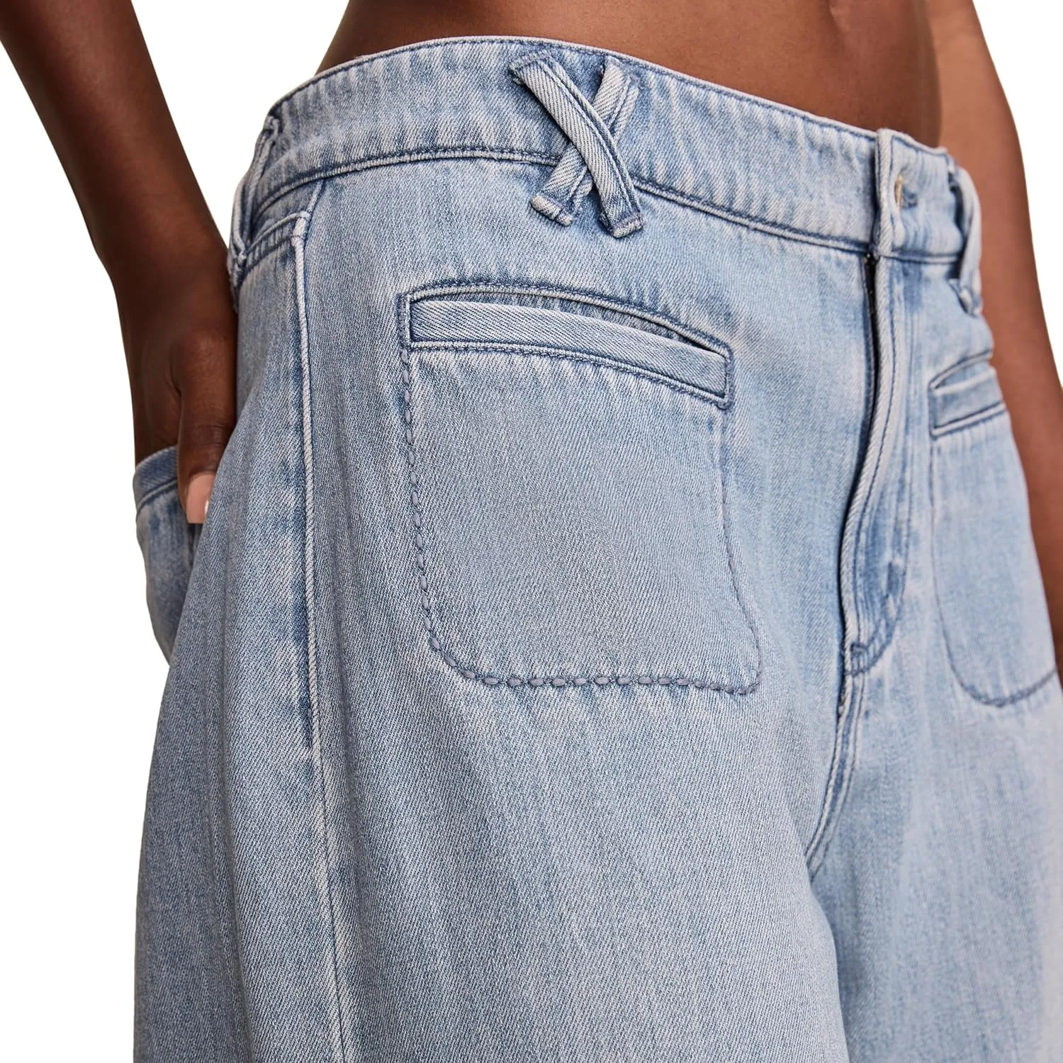 Lucky Brand Women's Palazzo Wide Leg Jeans