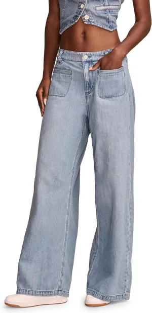 Lucky Brand Women's Palazzo Wide Leg Jeans