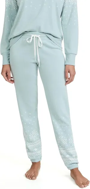 PJ Salvage womens Loungewear Mountain Bound Banded Pant