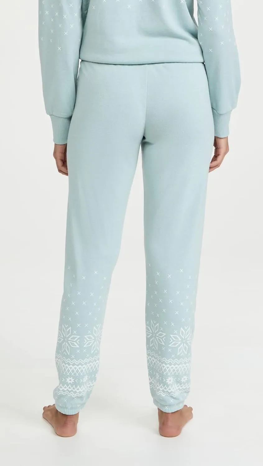 PJ Salvage womens Loungewear Mountain Bound Banded Pant