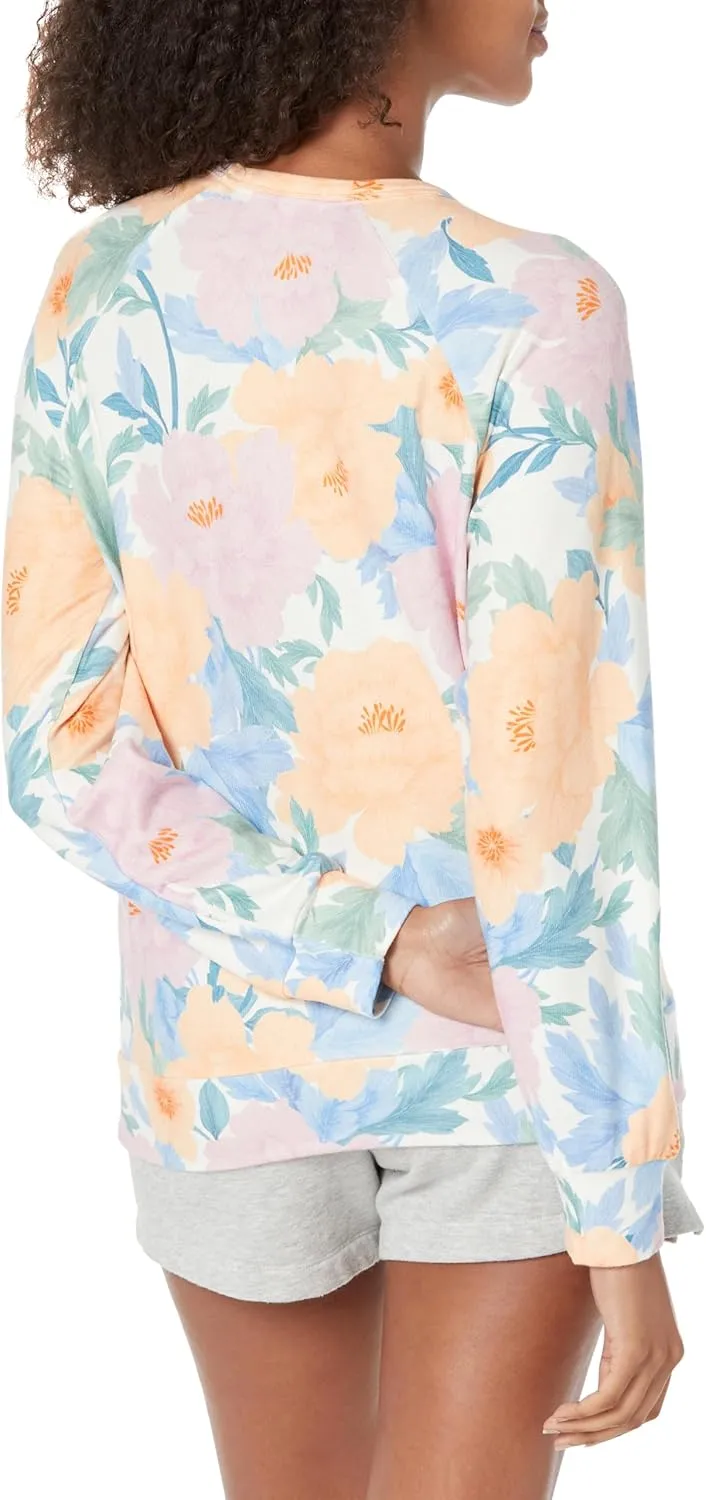 PJ Salvage Women's Loungewear Twilight Garden Long Sleeve Top