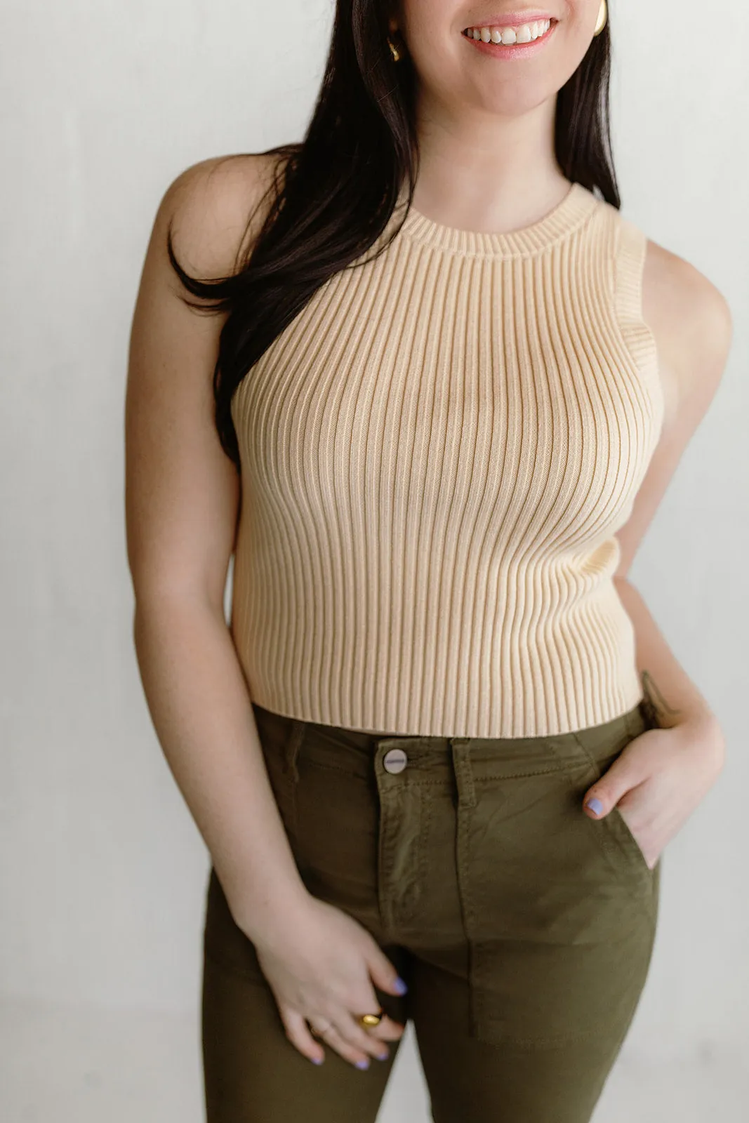 Sawyer Crop Sweater Sweaters