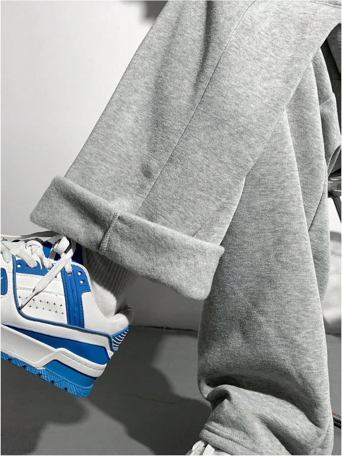 SOLY HUX Boy's Sports Athletic Sweatpants Wide Leg Casual Fall Letter Elastic Waist Baggy Pants