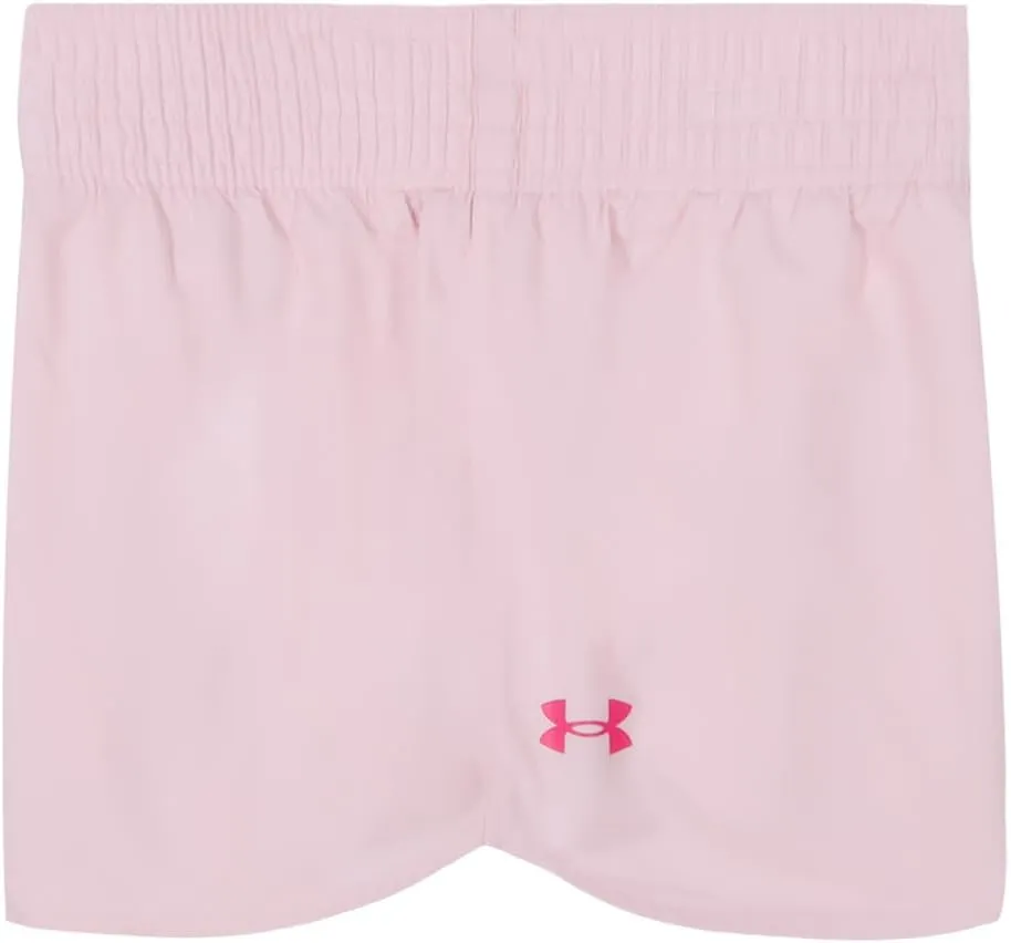 Under Armour Girls Girls Short Sleeve Shirt and Skort Set, Durable Stretch and Lightweight