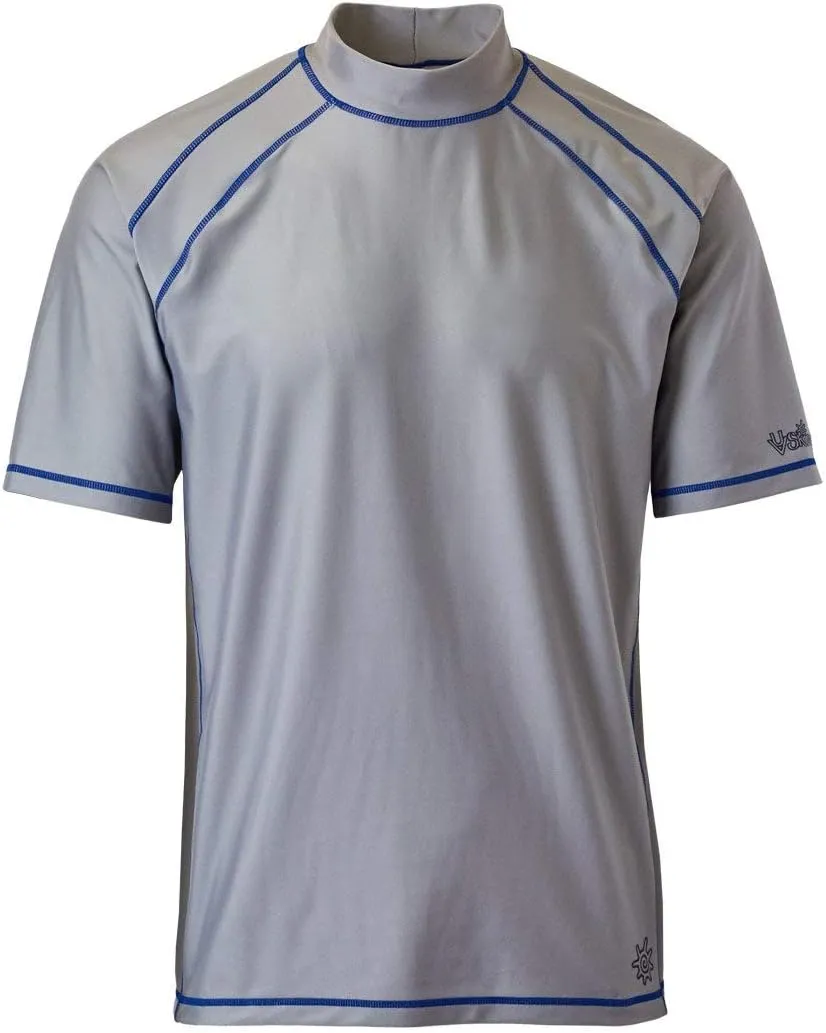 UV SKINZ UPF 50  Mens Short Sleeve Active Sun & Swim Shirt