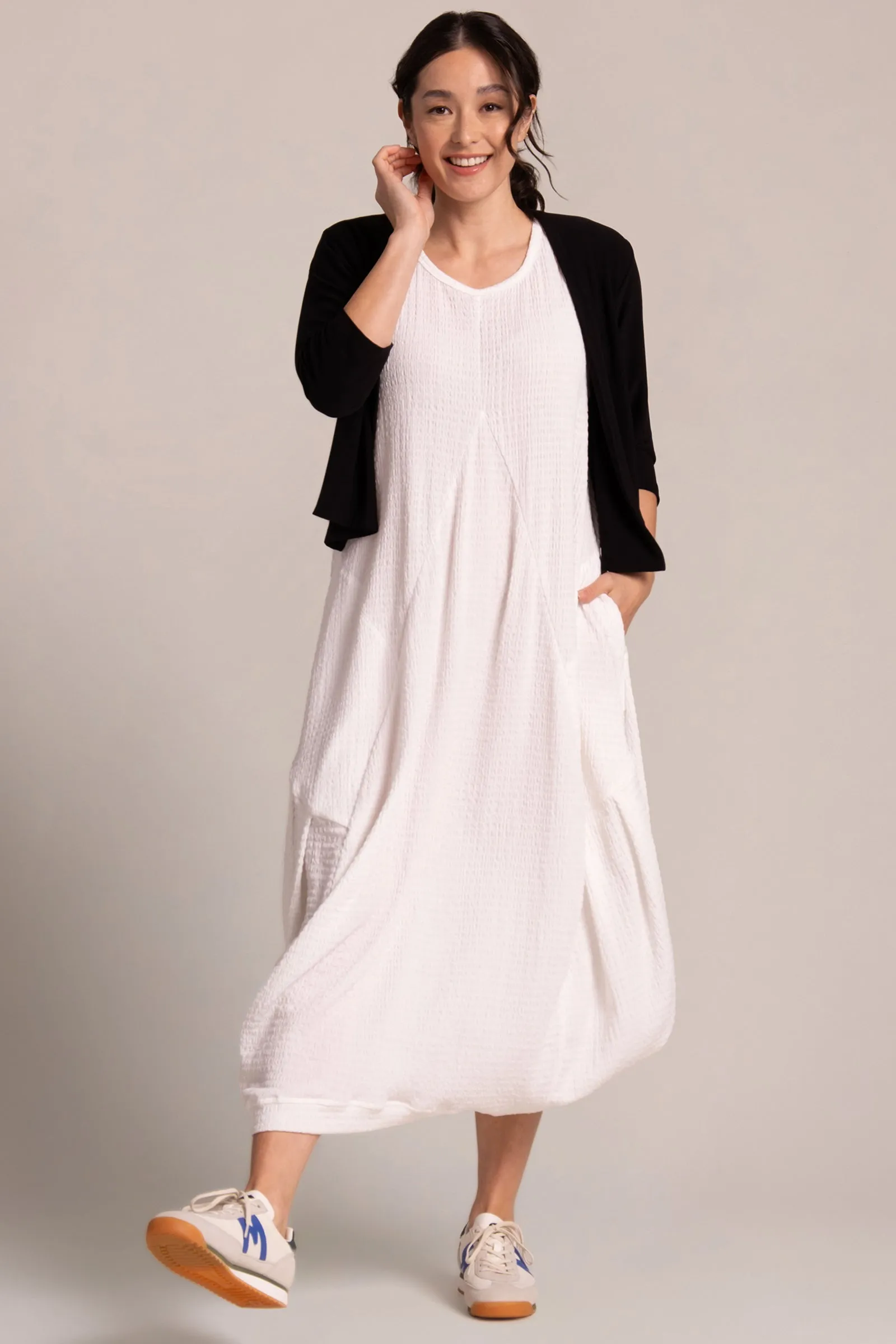 V-Neck Bolero | Black