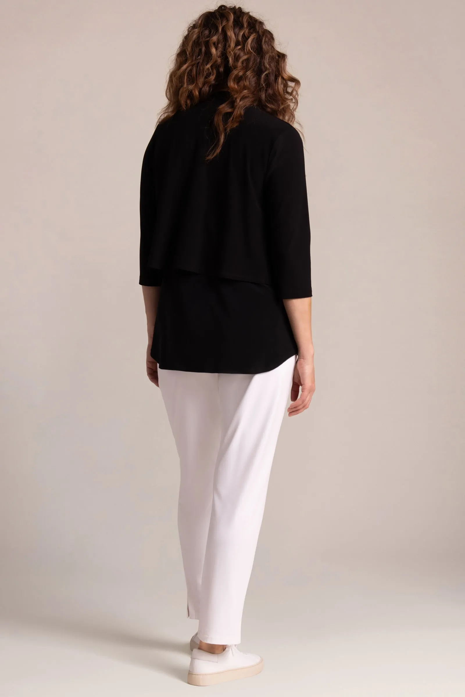V-Neck Bolero | Black